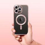 Capa COOL para iPhone 17 Magnética Borde Rosa