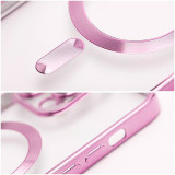 Capa COOL para iPhone 17 Magnética Borde Rosa