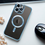 Capa COOL para iPhone 17 Pro/18 Pro Magnética Borde Celeste
