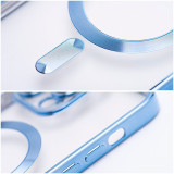 Capa COOL para iPhone 17 Pro/18 Pro Magnética Borde Celeste