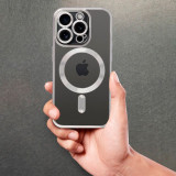 Capa COOL para iPhone 17 Pro / 18 Pro Magnética Borde Prata