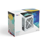 FONTE ALIMENTAÇAO ATX 500W PFC ATIVO, PRATEADA TOOQ