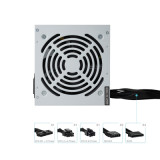 FONTE ALIMENTAÇAO ATX 500W PFC ATIVO, PRATEADA TOOQ