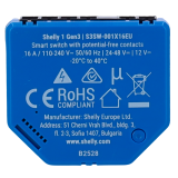 Shelly 1 Gen3 WiFi 2.4 GHz IEEE802.11 b/g/n/Bluetooth