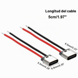 Cabo de soldadura 2P,  USB-C c/fio