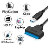 Cabo/Adaptador SATA 2.5 p/USB 3.0 HDD 2,5', SSD 2,5'