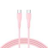 Cabo-USB-COOL-Silicone-Tipo-C-p-Tipo-C-(usb-c)-Rosa-1-mt