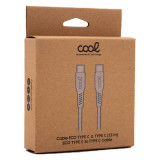 Cabo USB Universal tipo C-tipo C COOL ECO (1,5 metros)