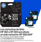 Tinteiro original HP 302/304 Black