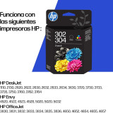 Tinteiro original HP 302/304 Pack (Tri-color/Black)