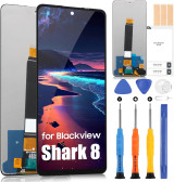 Ecra p/Blackview Shark 8 LCD (preto sem moldura)