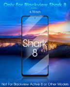 Ecra p/Blackview Shark 8 LCD (preto sem moldura)