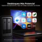 NASync UGREEN DXP2800, NAS de mesa de 2 baías