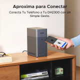 NASync UGREEN DH2300 NAS de mesa de 2 bahias, 4 GB de RAM