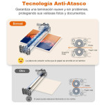 Laminadora A4 com tecnologia anti-bloqueio