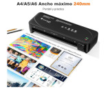 Laminadora A4 com tecnologia anti-bloqueio
