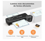 Laminadora A4 com tecnologia anti-bloqueio